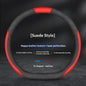 Patrol Leather Steering Wheel Cover For Four Seasons