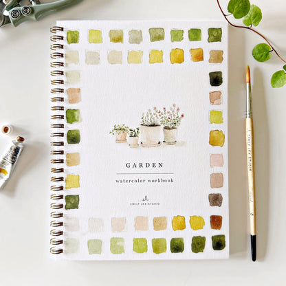 Watercolor Paintings Workbook