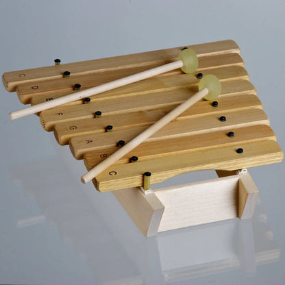 Small wooden Xylophone 8 tone