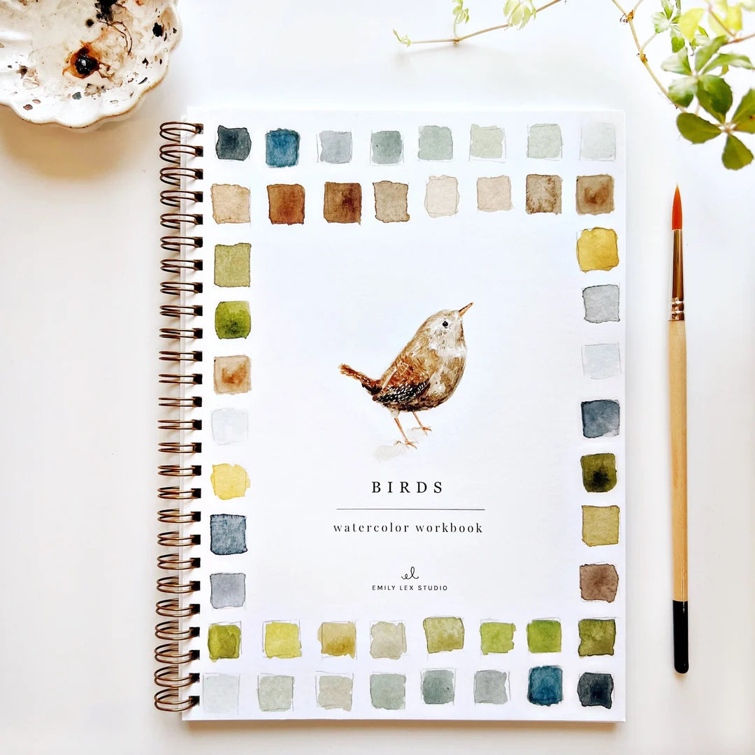 Watercolor Paintings Workbook