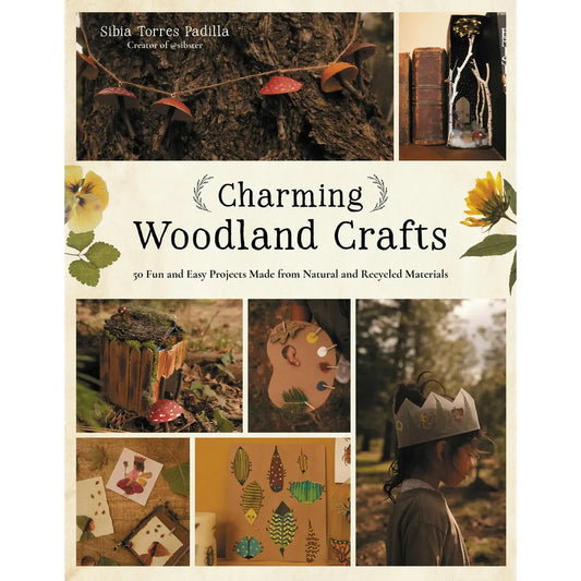 Charming Woodland Crafts Book-50 Projects