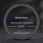 Patrol Leather Steering Wheel Cover For Four Seasons